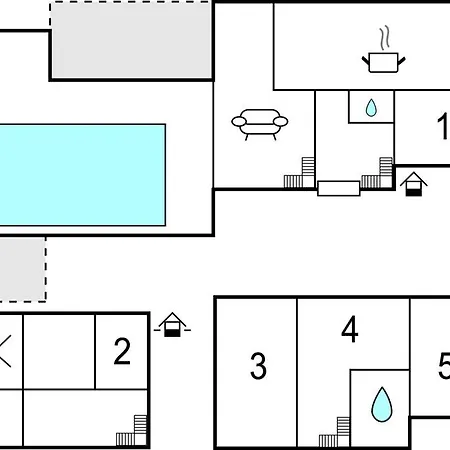 Borup Sandevej 別荘
